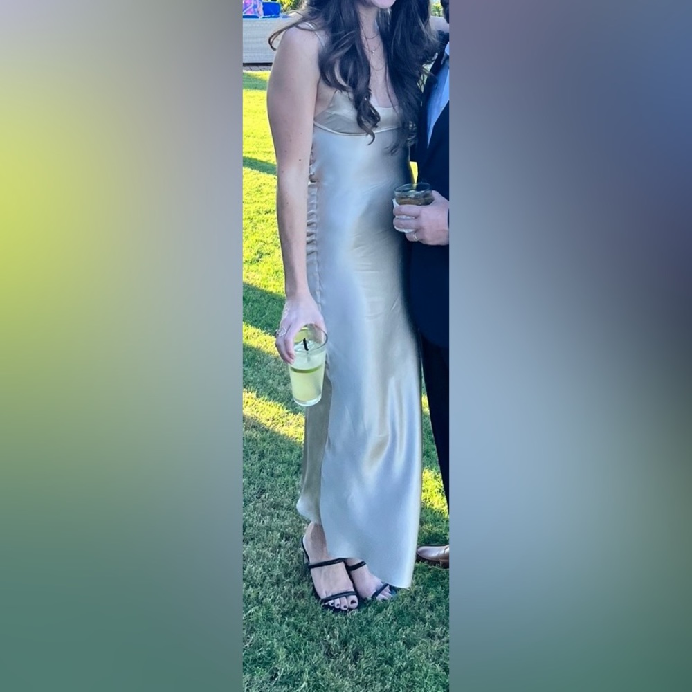 ZARA Satin Dress